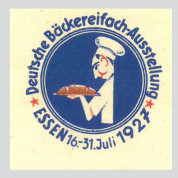 Deutsche Bäckereifach-Ausstellung, Essen 1927