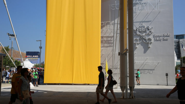 Pavillon mit einer Ausstellungsfläche unter 2.000 qm. EXPO Milano 2015 / Heiliger Stuhl. Foto: © AUMA