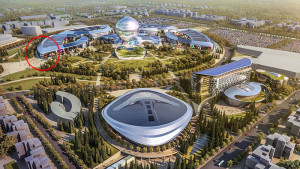 EXPO 2017: Hier finden die Besucher den Deutschen Pavillon / © National company “Astana EXPO-2017”
