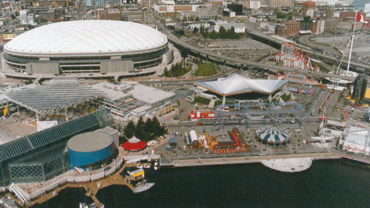 Das EXPO-Gelände in Vancouver 1986. – © D. Zobel